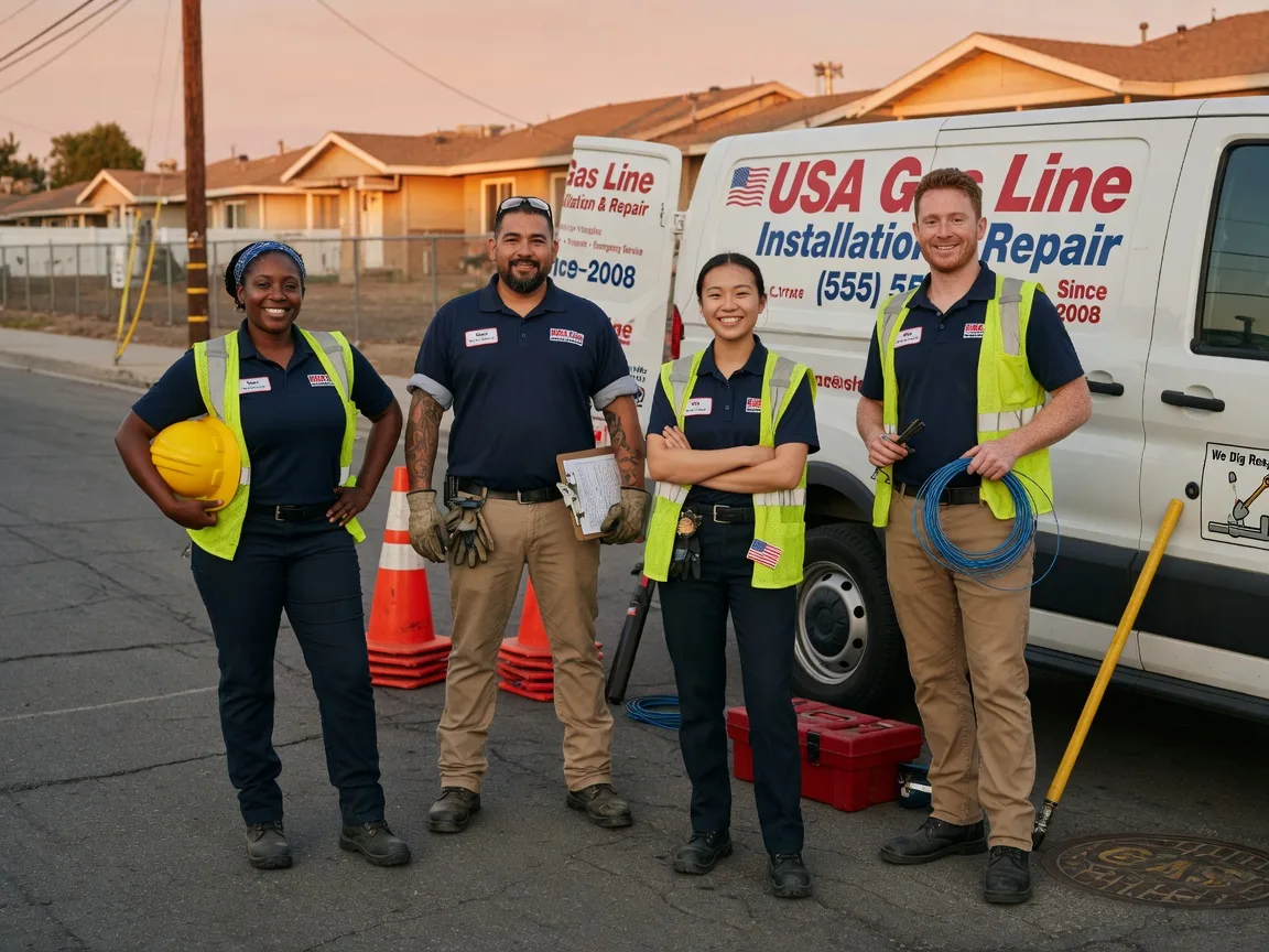 Gas Line Installation company in Dunbar, WI